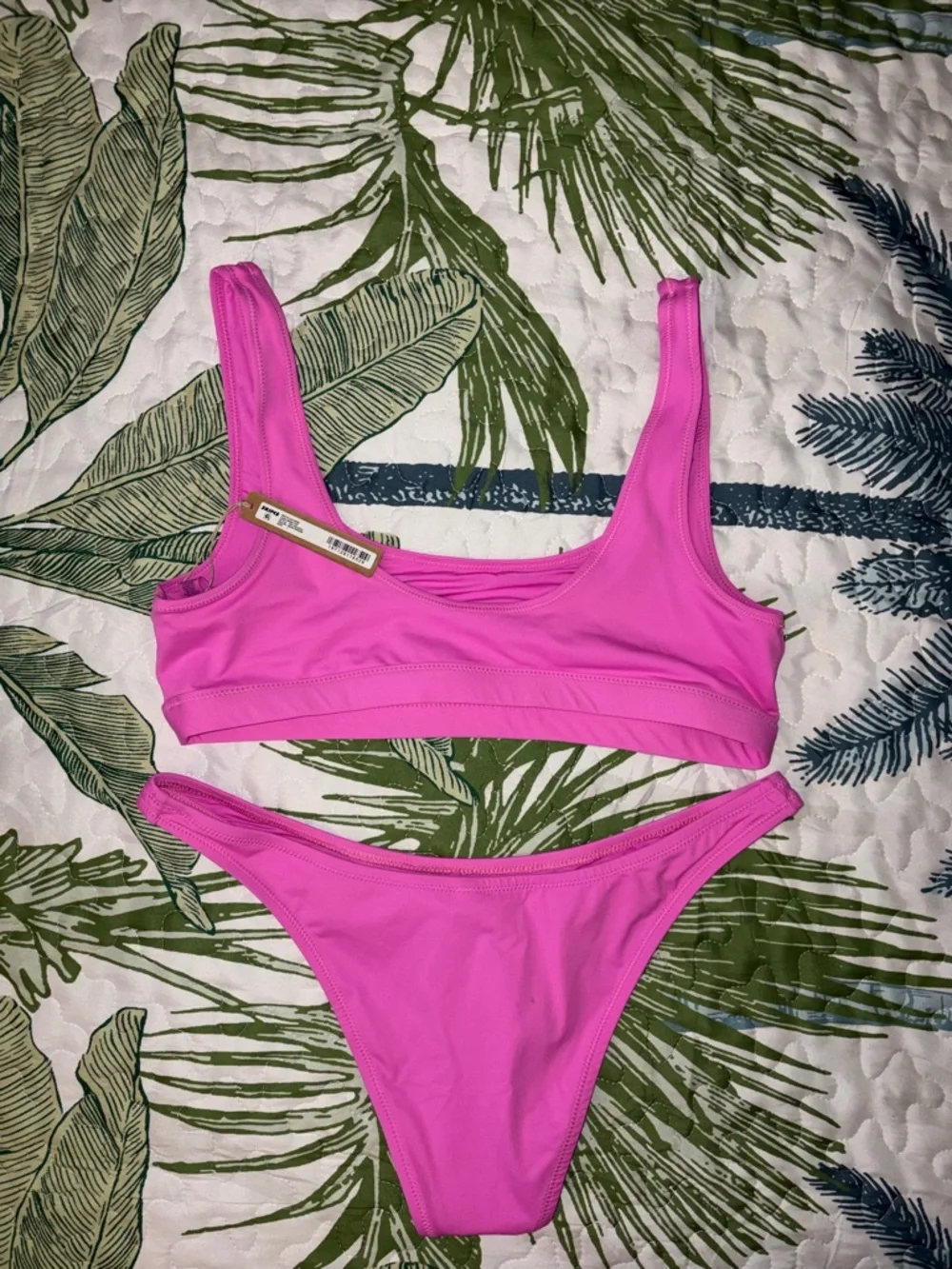 SKIMS Hot Pink Bikini Set